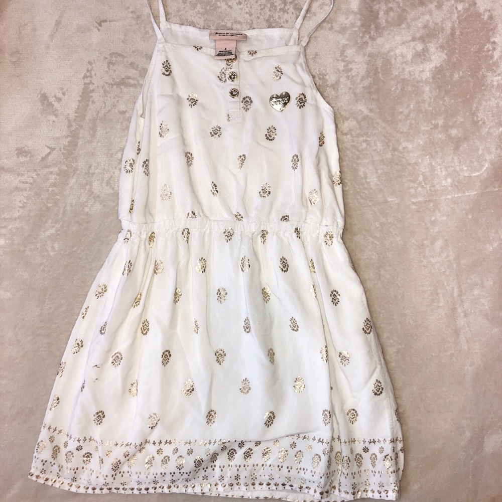 White and gold juicy couture